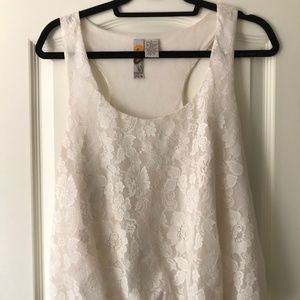 Nordstrom Floral Lace Blouse